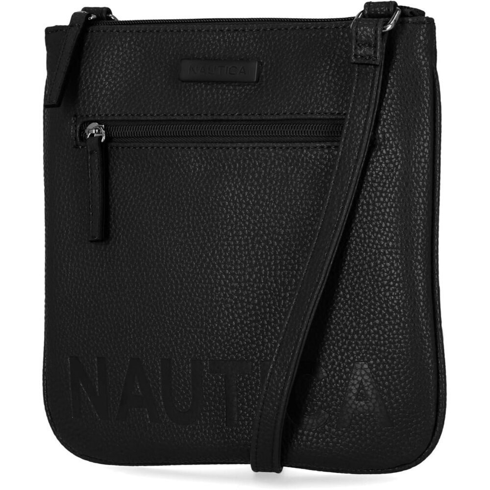 Nautica Women's Lakeside Signature Jaquard North South Crossbody Bag Cross Body